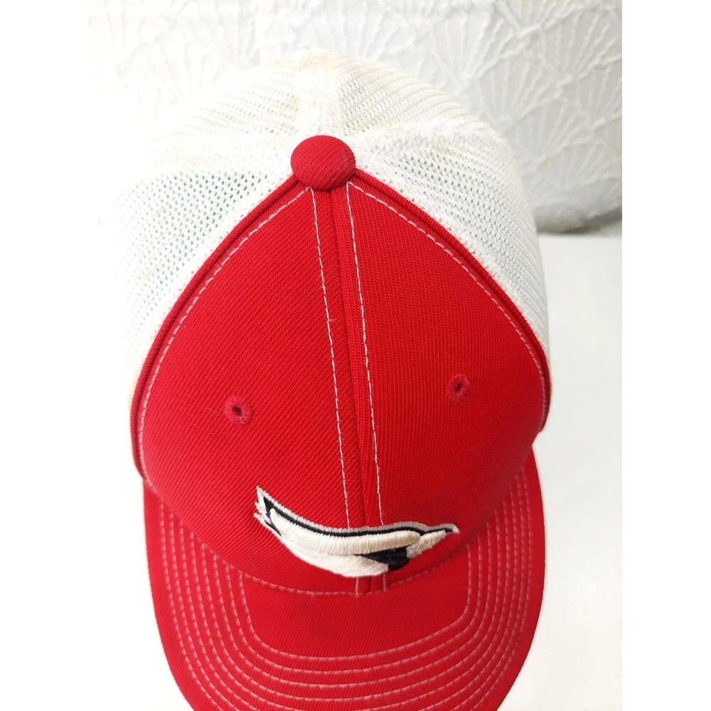 Arizona Cardinals Luck Football Mesh Hat Pacific Headwear Small/Med FlexFit